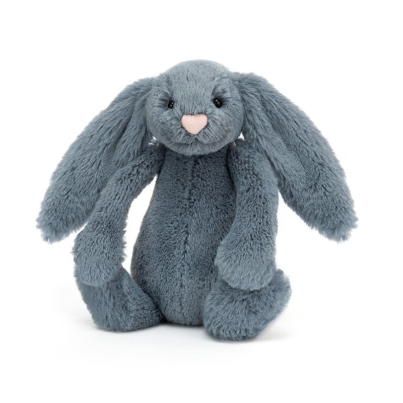 Jellycat Bashful Koyu Mavi Tavşan Small Uyku Arkadaşım Orjinal
