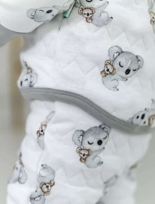 Kidzee Koala Pijama Takımı 1.5 Tog Beyaz