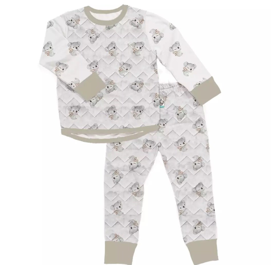 Kidzee Koala Pijama Takımı 1.5 Tog Beyaz