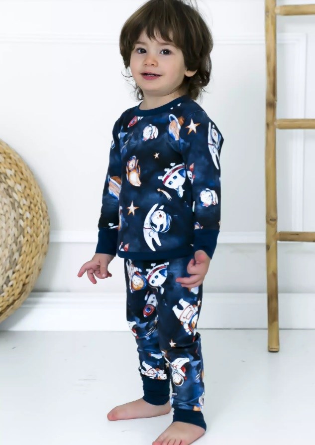 Kidzee Space Time Pijama Takımı 1.0 Tog Koyu Mavi