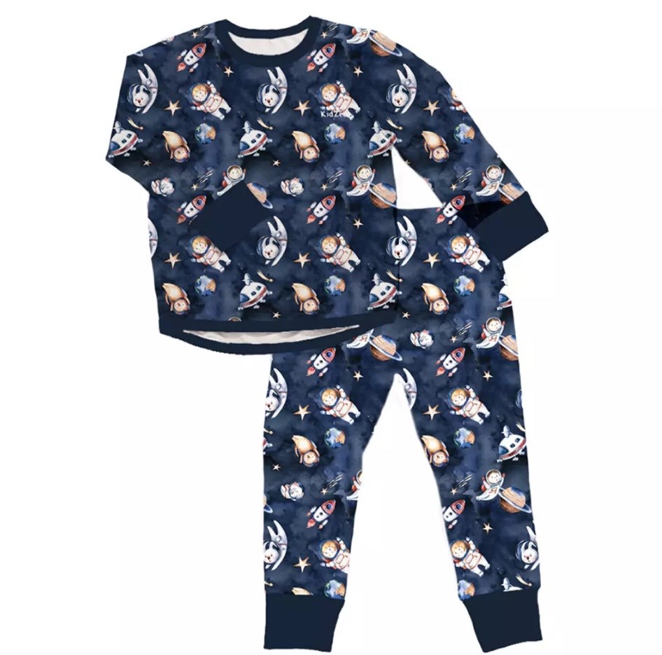 Kidzee Space Time Pijama Takımı 1.0 Tog Koyu Mavi