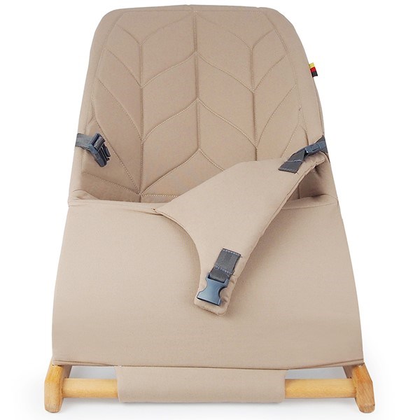 Kinder Baby Qozee Ev Tipi Ahşap Ana Kucağı Bej 