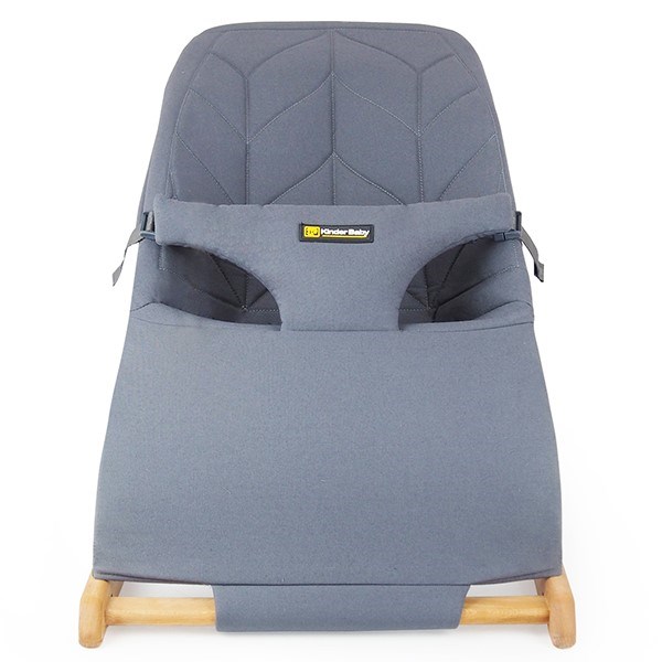 Kinder Baby Qozee Ev Tipi Ahşap Ana Kucağı Gri 