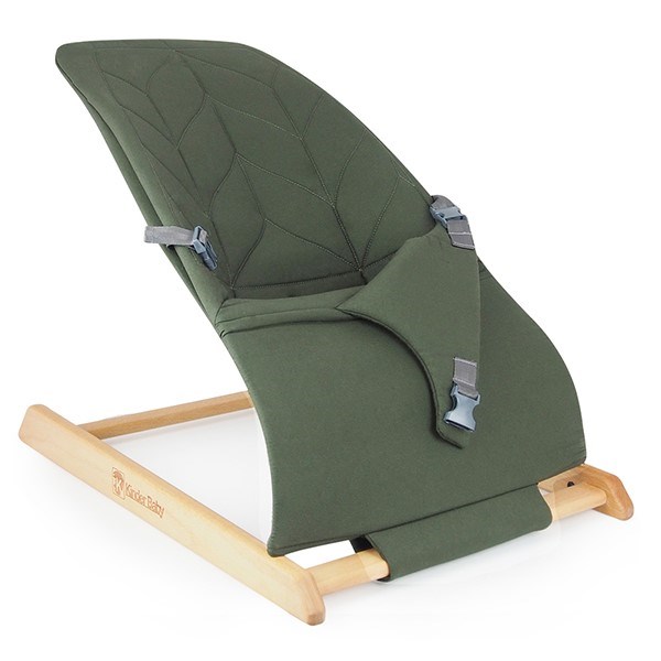 Kinder Baby Qozee Ev Tipi Ahşap Ana Kucağı Haki 