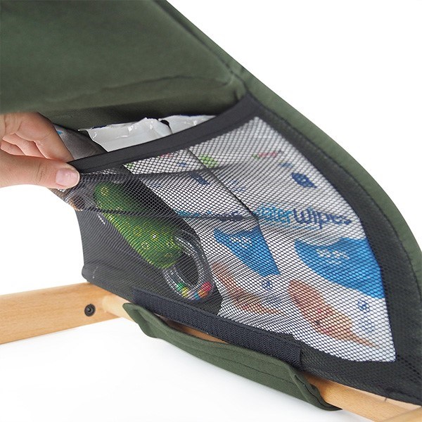 Kinder Baby Qozee Ev Tipi Ahşap Ana Kucağı Haki 