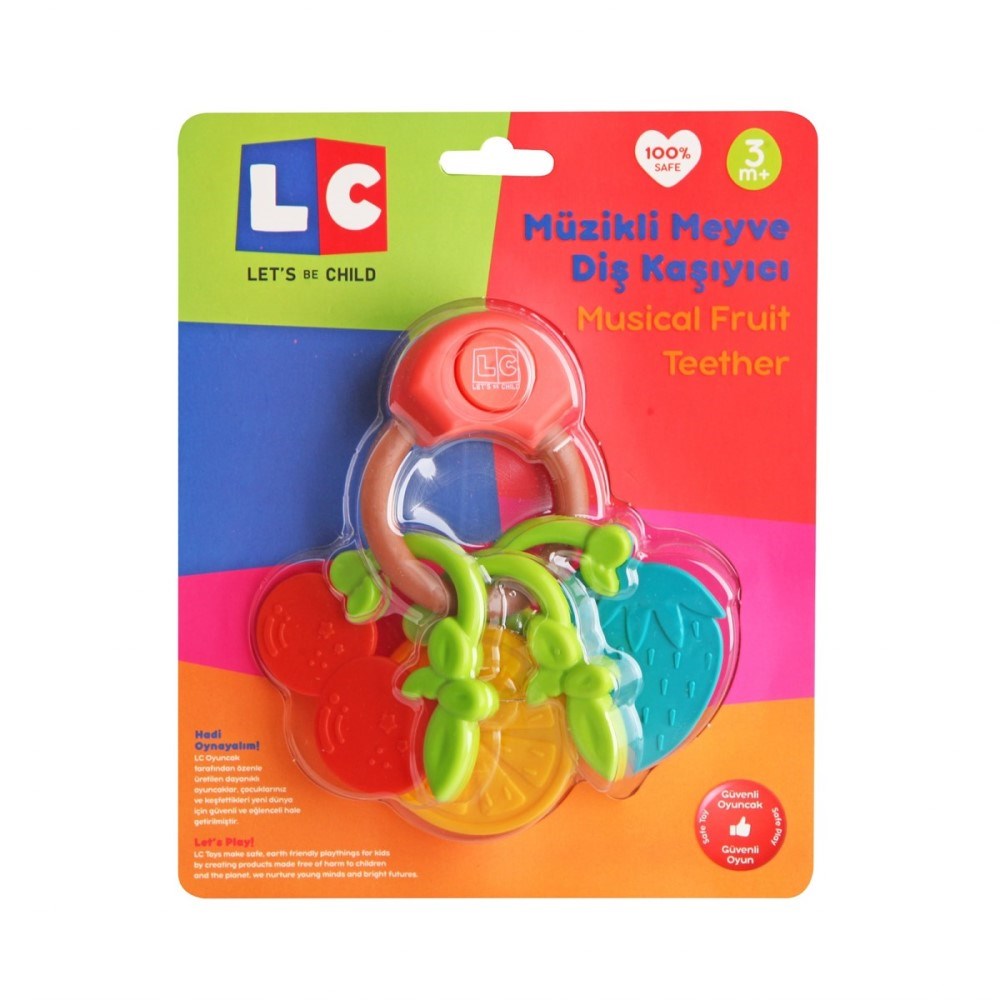 Let's Be Child Müzikli Meyve Diş Kaşıyıcı 