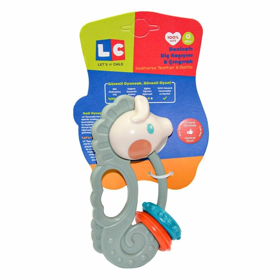 Let's Be Child Denizatı Diş Kaşıyıcı& Çıngırak