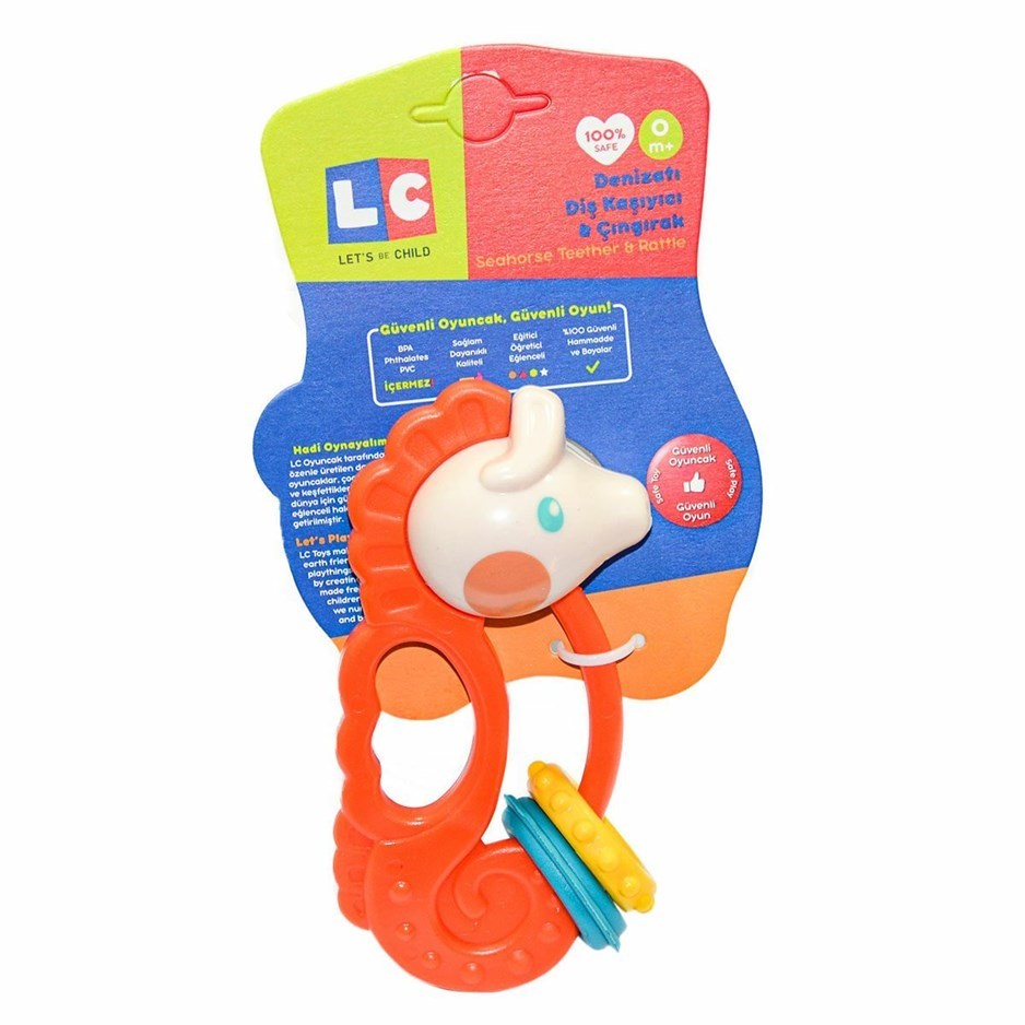 Let's Be Child Denizatı Diş Kaşıyıcı & Çıngırak 