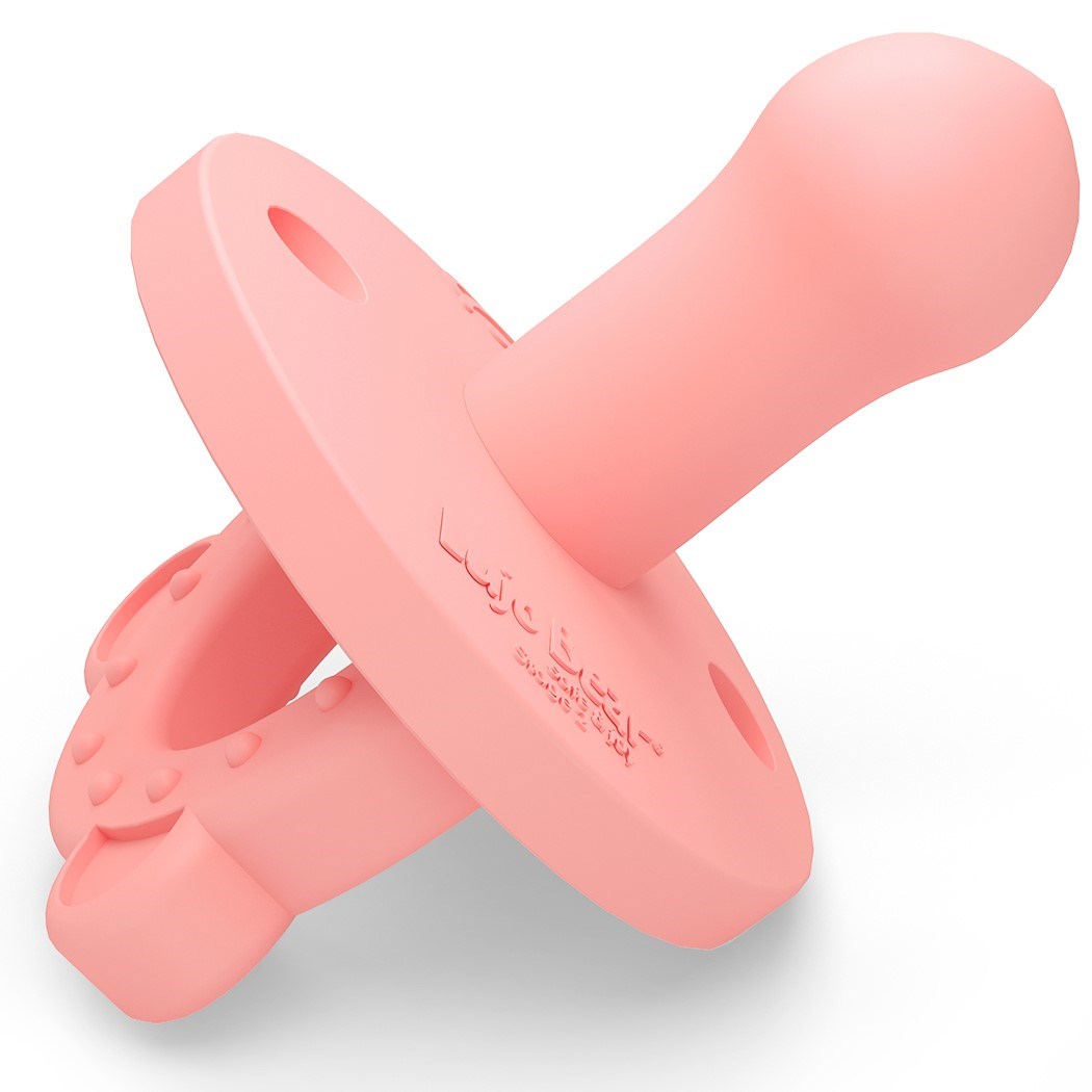Lujo Bear Emzik - Diş Kaşıyıcı Açık Pembe (Stage 2) 