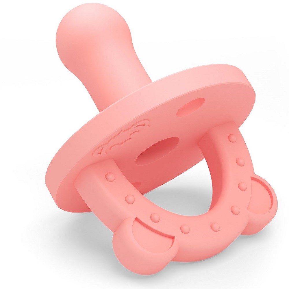 Lujo Bear Emzik - Diş Kaşıyıcı Açık Pembe (Stage 2) 