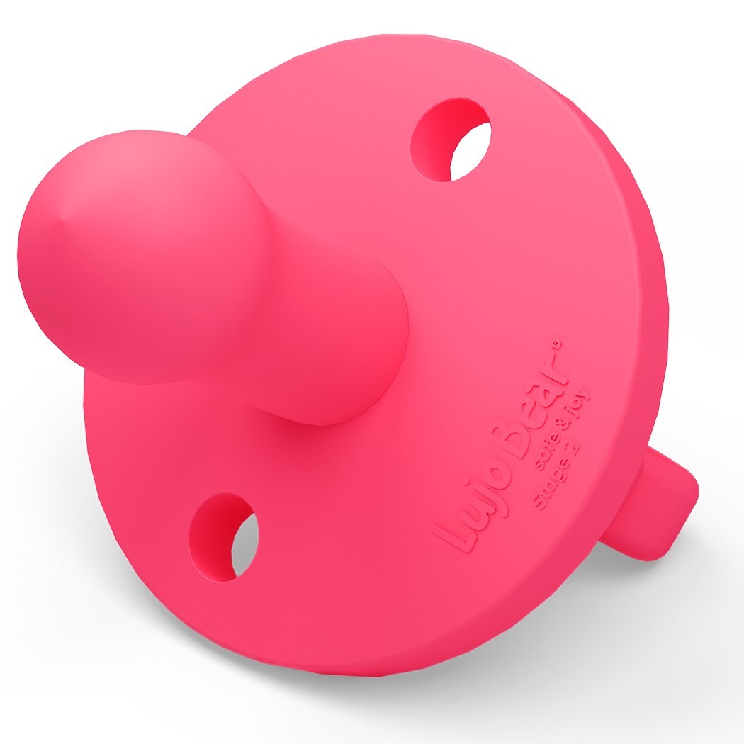 Lujo Bear Emzik - Diş Kaşıyıcı Pembe (Stage 2) 