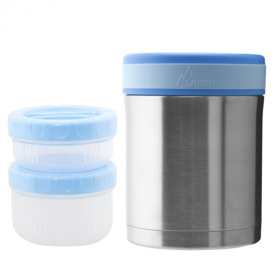 Laken Paslanmaz Çelik THERMO FOOD 1 L +  LJ COVER BAMBINOS 