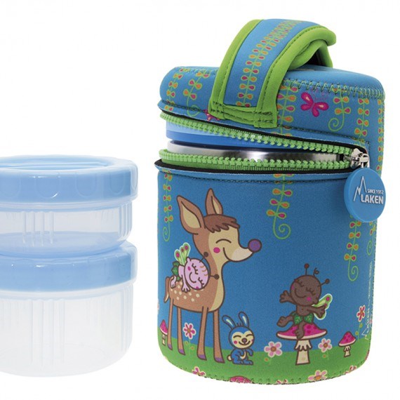 Laken Paslanmaz Çelik THERMO FOOD 1 L +  LJ COVER BAMBINOS 