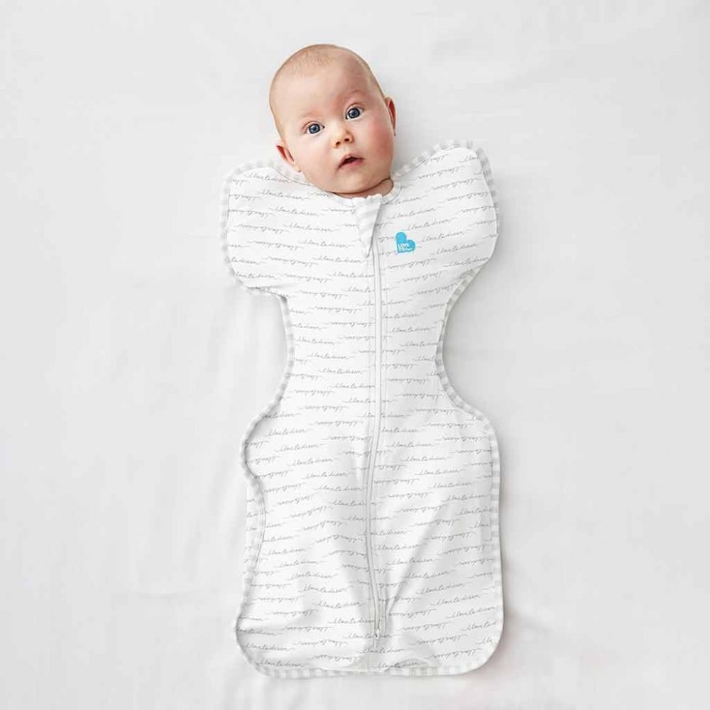 Love To Dream Swaddle Up 1.0 Tog Dreamer White Beyaz
