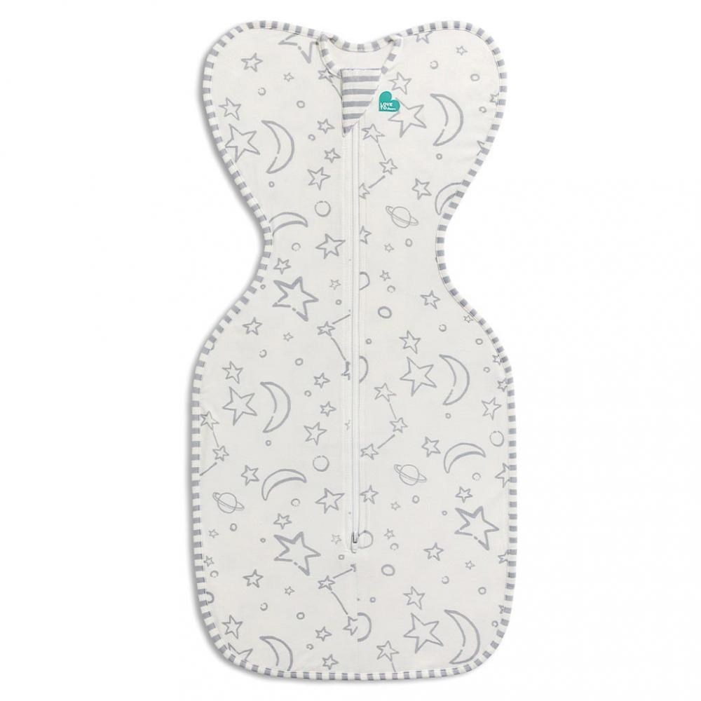 Love To Dream Swaddle Up 1.0 Tog Stars Bamboo
