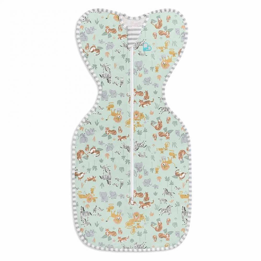 Love To Dream Swaddle Up 1.0 Tog Safari Turkuaz