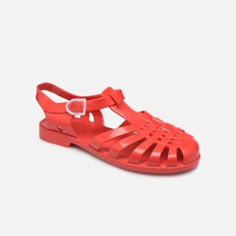 Meduse Sun Sandals Yazlık Çocuk Sandalet Carmin Kırmızı