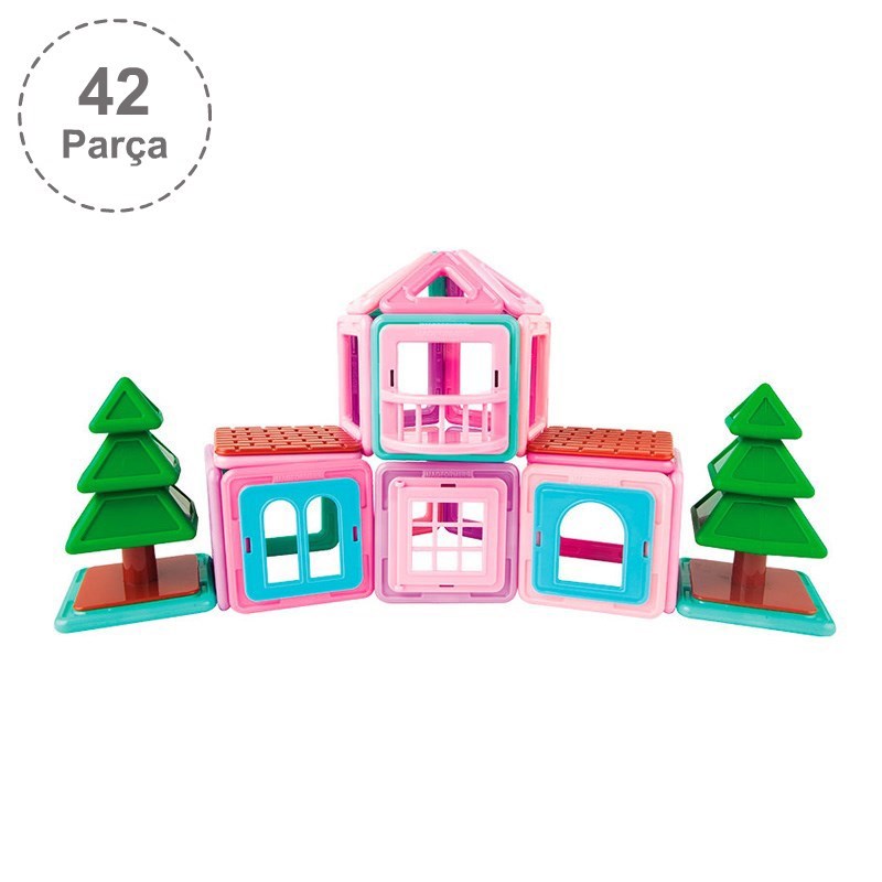 Magformers Mıknatıslı House Set - 42 Parça 