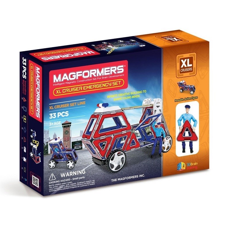 Magformers Mıknatıslı XL Cruisers Set- 33 Parça 