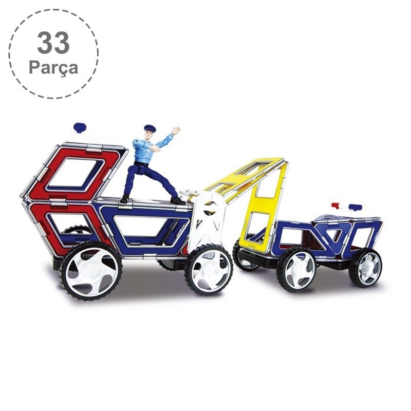 Magformers Mıknatıslı XL Cruisers Set- 33 Parça 