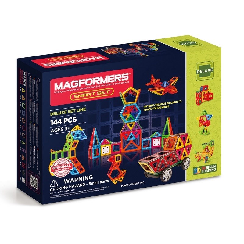 Magformers Mıknatıslı Smart Set - 144 Parça 