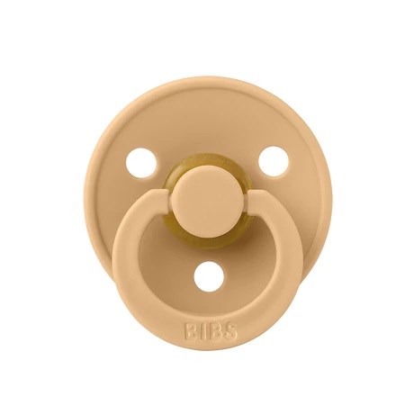 Bibs Colour Bebek Doğal  Kauçuk Emzik Desert Sand 0-6 Ay Krem