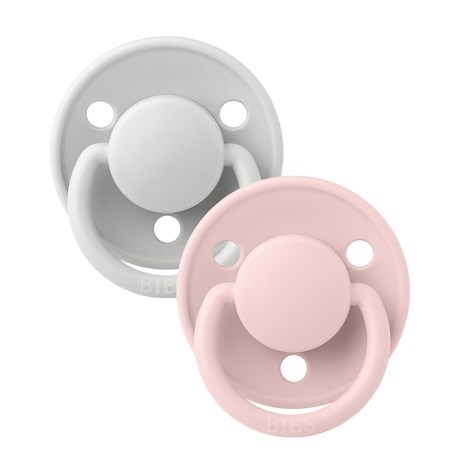 Bibs De Lux 2'li Emzik Haze - Blossom 6-18 Ay Pembe