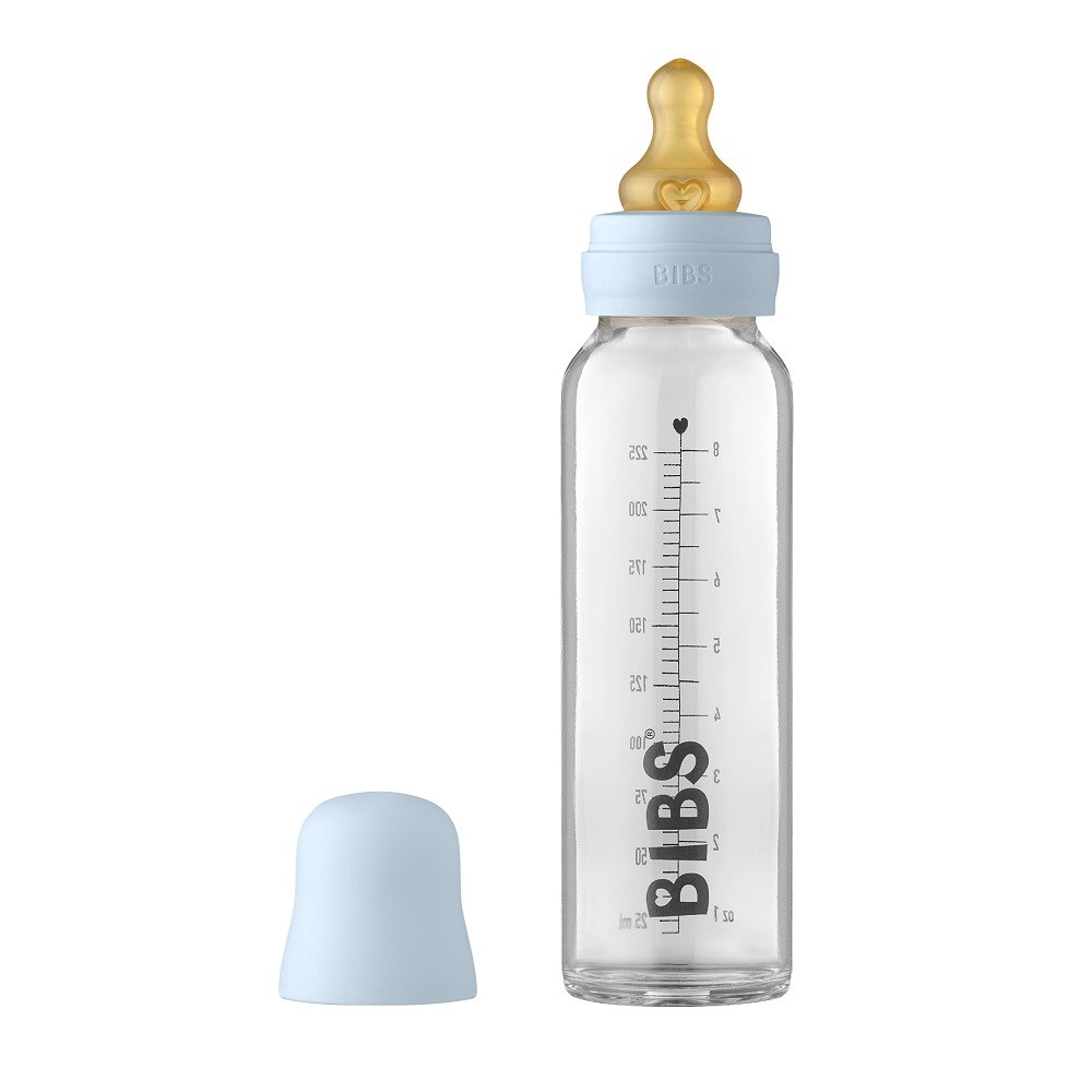 Bibs Baby Bottle Copmlete Set Biber-Blue 225 ml