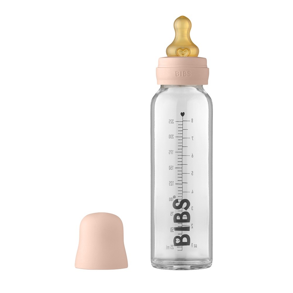 Bibs Baby Bottle Copmlete Set Bibero Blush 225 ml Pembe
