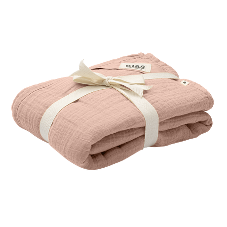 Bibs Cuddle Swaddle Müslin Örtü Blush Pembe