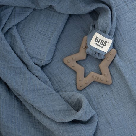 Bibs Cuddle Swaddle Müslin Örtü Petrol Mavi