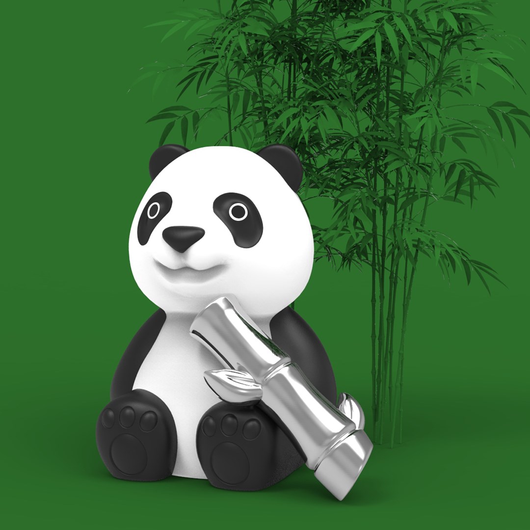Metalmorphose Panda Anahtarlık 