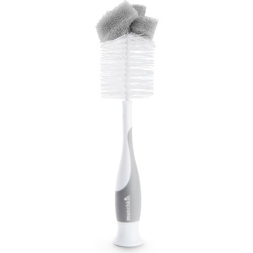 Munchkin Bristle Bebek Biberonu Temizleme Fırçası Gri 