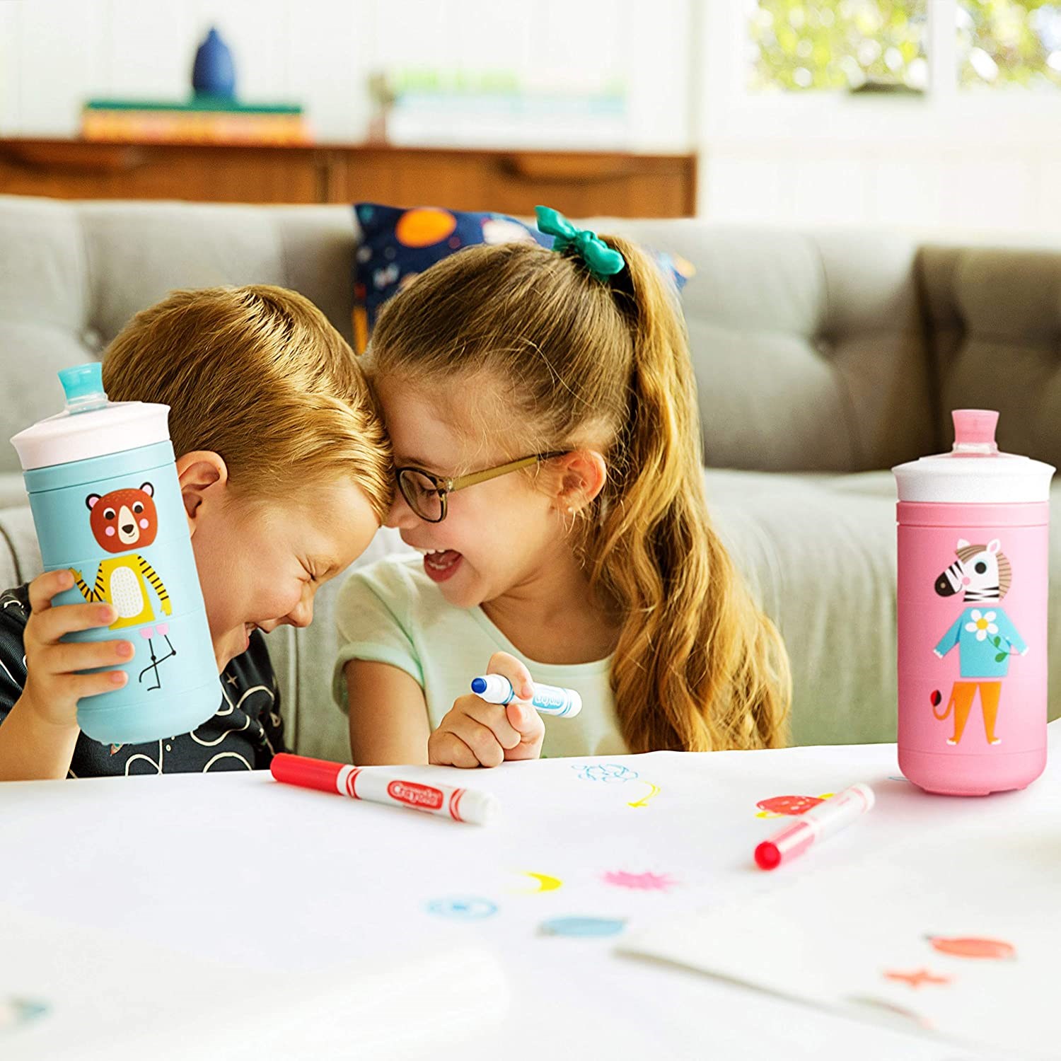 Munchkin Twisty Mix & Match Isırma Korumalı Alıştırma Bardağı 9 ay+ 266 ml Pembe 