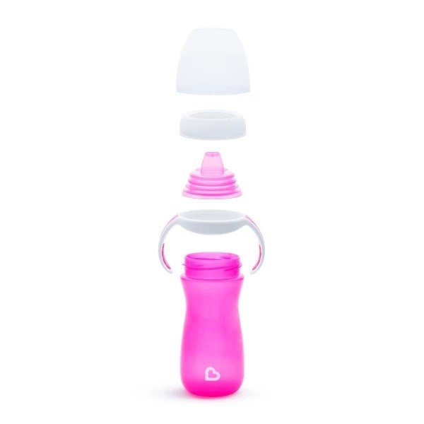 Munchkin Duyarlı Geçiş Bardağı 9 ay+ 300 ml Pembe 