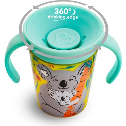 Munchkin Mucize 360° Wildlove Alıştırma Bardağı 6 ay+ 177 ml Koala 