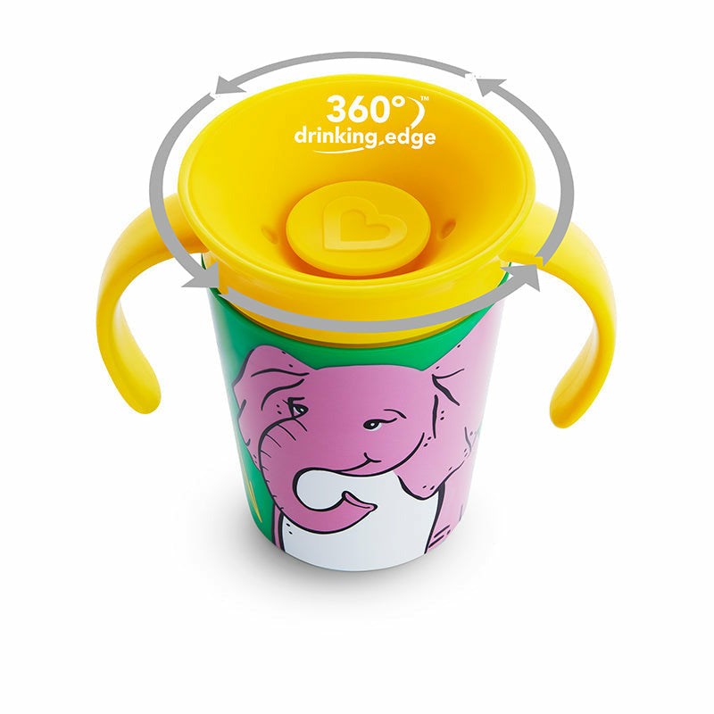 Munchkin Mucize 360 Alıştırma Bardağı Fil 6 ay+ 177 ml 