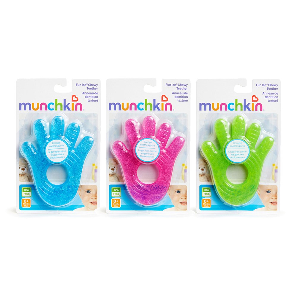 Munchkin Eğlenceli Buz Chewy Diş Kaşıyıcı 0+ El Pembe 