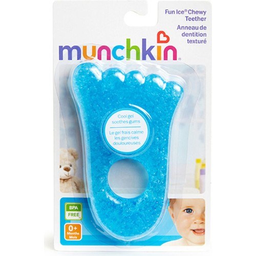 Munchkin Eğlenceli Buz Chewy Diş Kaşıyıcı 0+ Mavi 