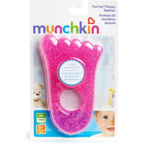 Munchkin Eğlenceli Buz Chewy Diş Kaşıyıcı 0+ Pembe 