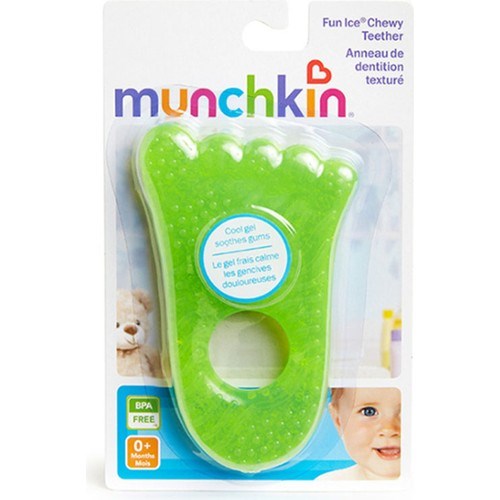 Munchkin Eğlenceli Buz Chewy Diş Kaşıyıcı 0+ Yeşil 