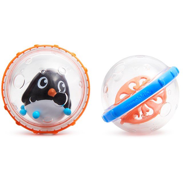 Munchkın Suda Batmayan Banyo Oyuncakları Penguen 2'li Set
