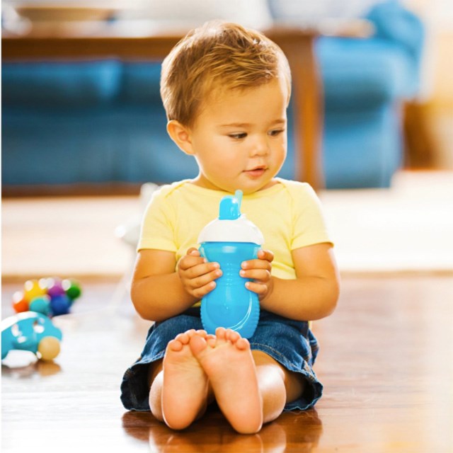 Munchkin Might Grip Alıştırma Bardağı 296ml 12 Ay+ Mavi 
