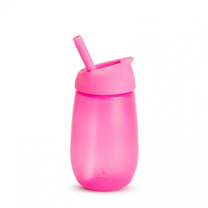 Munchkin Simple Clean Pipetli Alıştırma Bardağı 296ml 12+ Ay  Pembe 