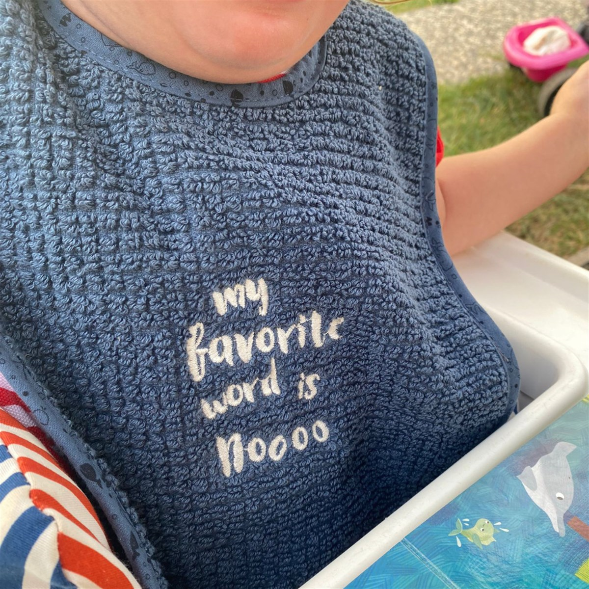Mama Yoyo Bebek Havlu Mama Önlüğü - My Favorite Word İs No 