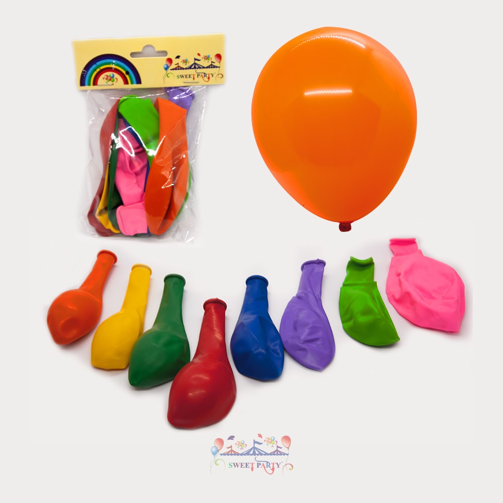 Mumay Pastel Karışık Renkli Balon 8'li 