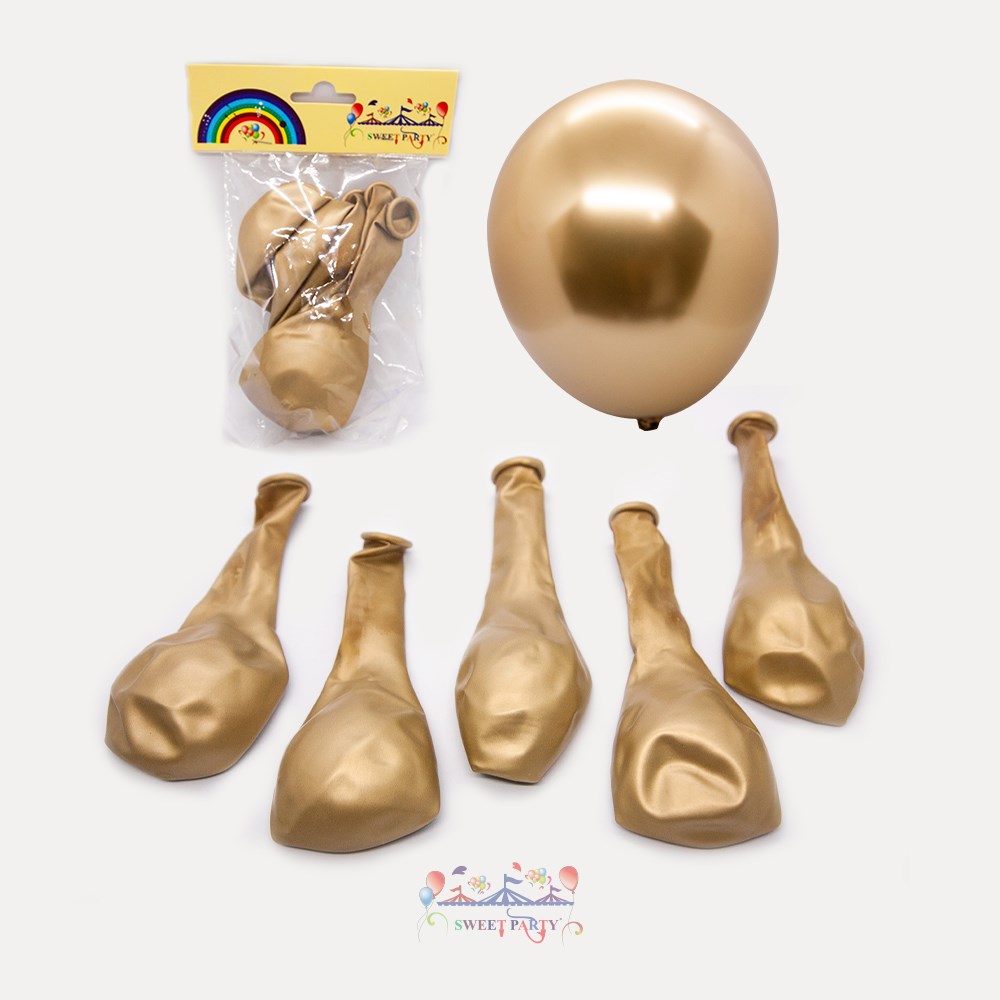 Mumay Krom Balon Gold 5'li 