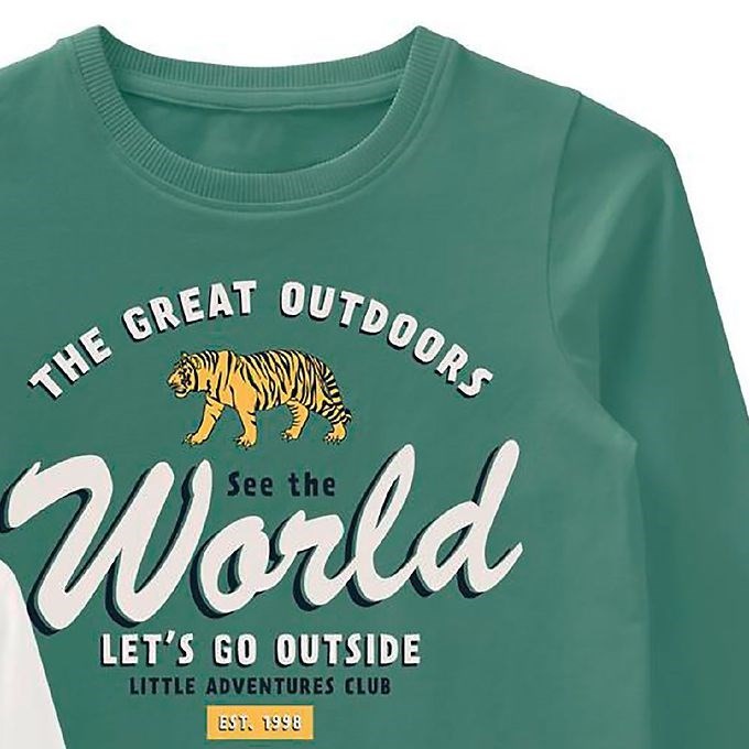 Name It Erkek Uzun Kollu 2'li SweatShirt Beyaz