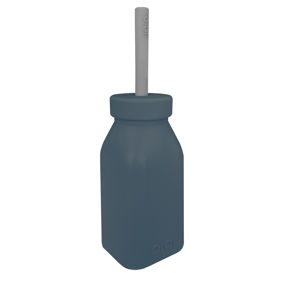Oioi Şişe Pipet Deep Blue / Powder Grey 