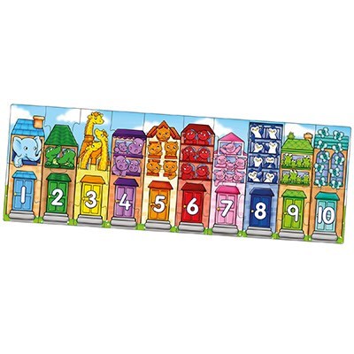Orchard Number Street Puzzle 2-5 Yaş + Orjinal